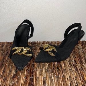 NWOT Sling Back Heels